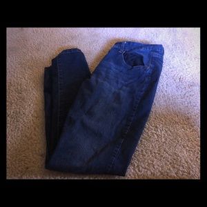 Dark skinny jeans, size 13